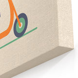 Minimalist Scooter Boys Room Wall Art - Kids Wall Art Prints