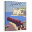 Vintage Travel Poster - Puerto Rico Coastal Art
