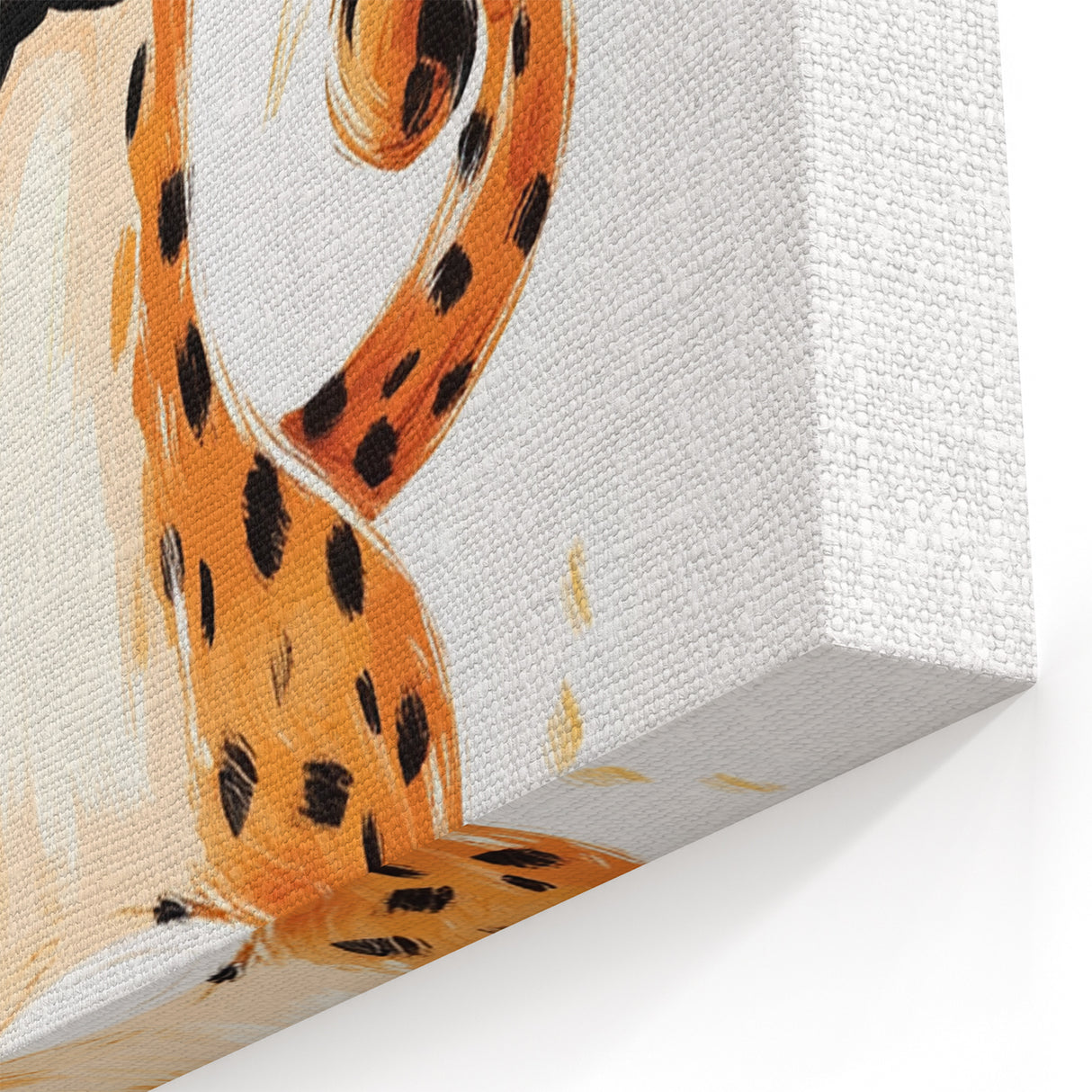 Boys Wall Art Prints - Playful Cheetah Kids Room Art Decor