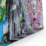 Vibrant Pop Art Wall Art - Graffiti Soup Can Canvas Print