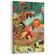 Jungle Adventure - Boys Room Wall Art Kids Wall Art Prints