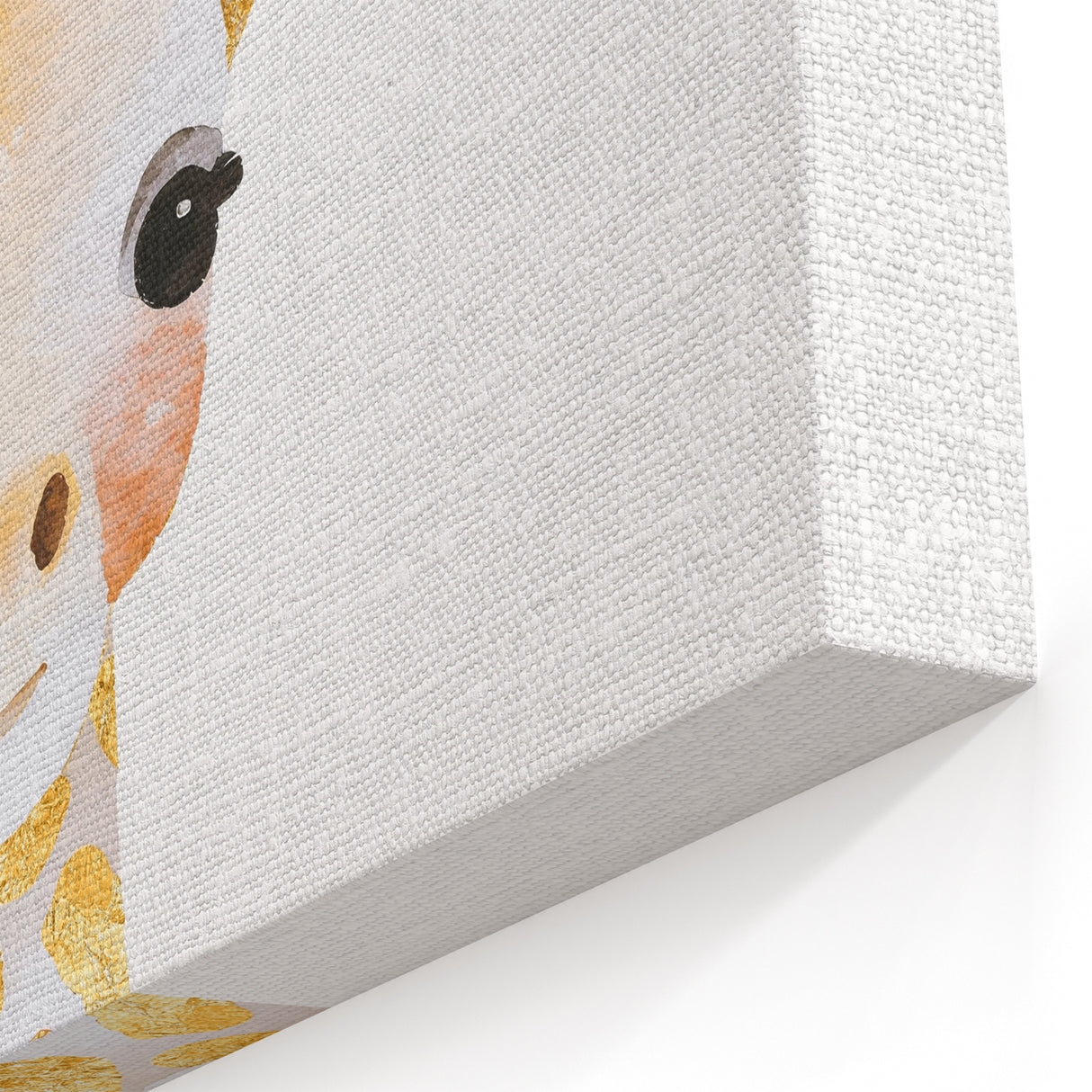 Floral Baby Giraffe Girls Room Wall Art – Nursery Print