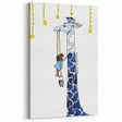 Starry Giraffe - Boys Wall Art Prints Children's Room Decor