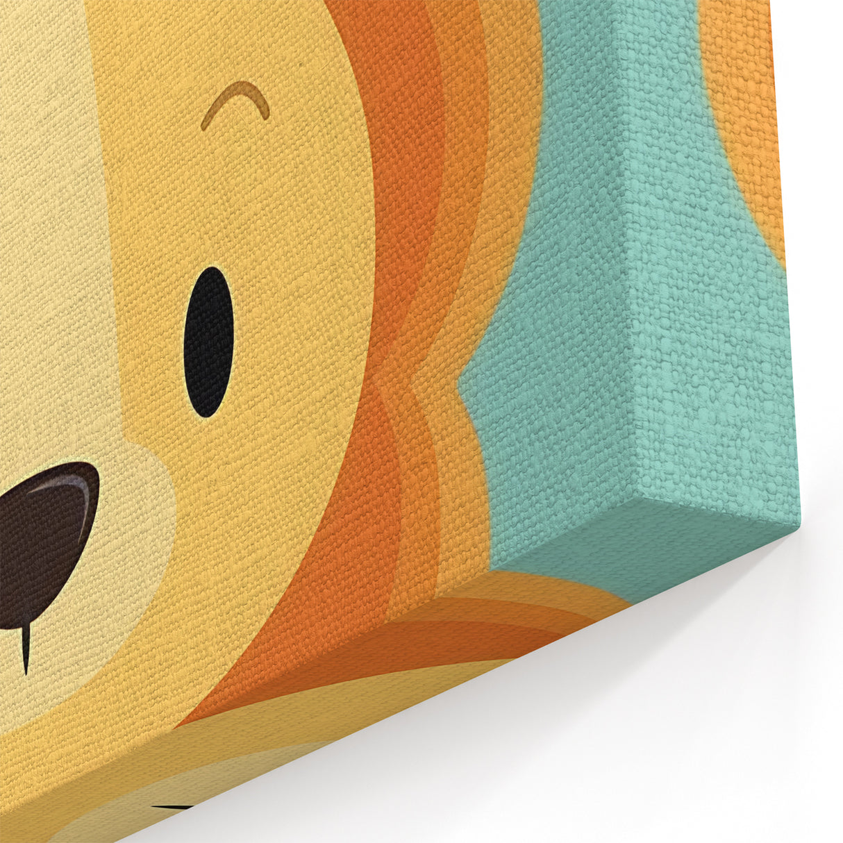 Vertical (CopyBe Strong Lion - Boys Room Wall Art Kids Wall Art Prints
