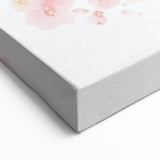 Floral Bunny Girls Room Wall Art – Nursery Print