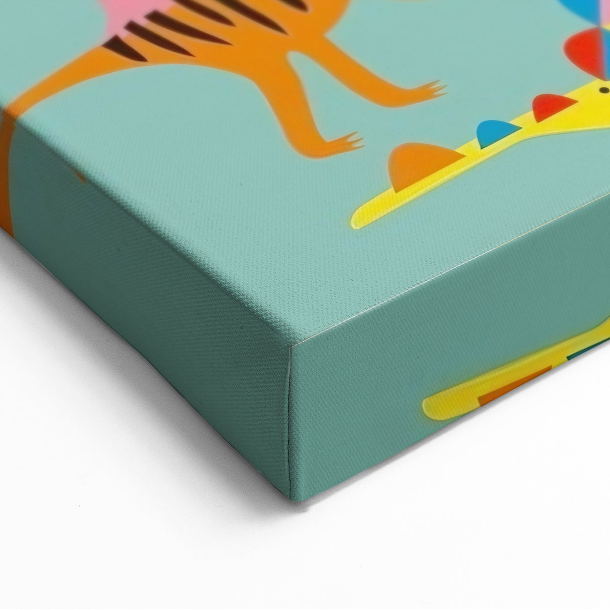 Fun Boys Room Wall Art – Colorful Dinosaur Collection for Kids Rooms