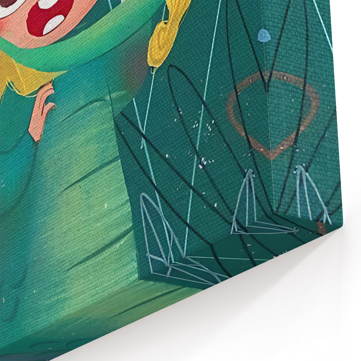 Whimsical Boys Room Wall Art – Child in Dragon Costume