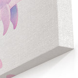Girls Bedroom Art – Cute Watercolor Dolphin Nursery Wall Decor