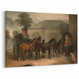 Vintage Landscape Art - Carriage with Horses