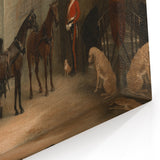 Vintage Landscape Art - Carriage with Horses
