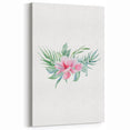 Pink Floral Girls Room Wall Art - Nursery & Kids Room Art Prints