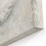 Elegant Dining Room Wall Art - Modern Feather Canvas & Framed Print