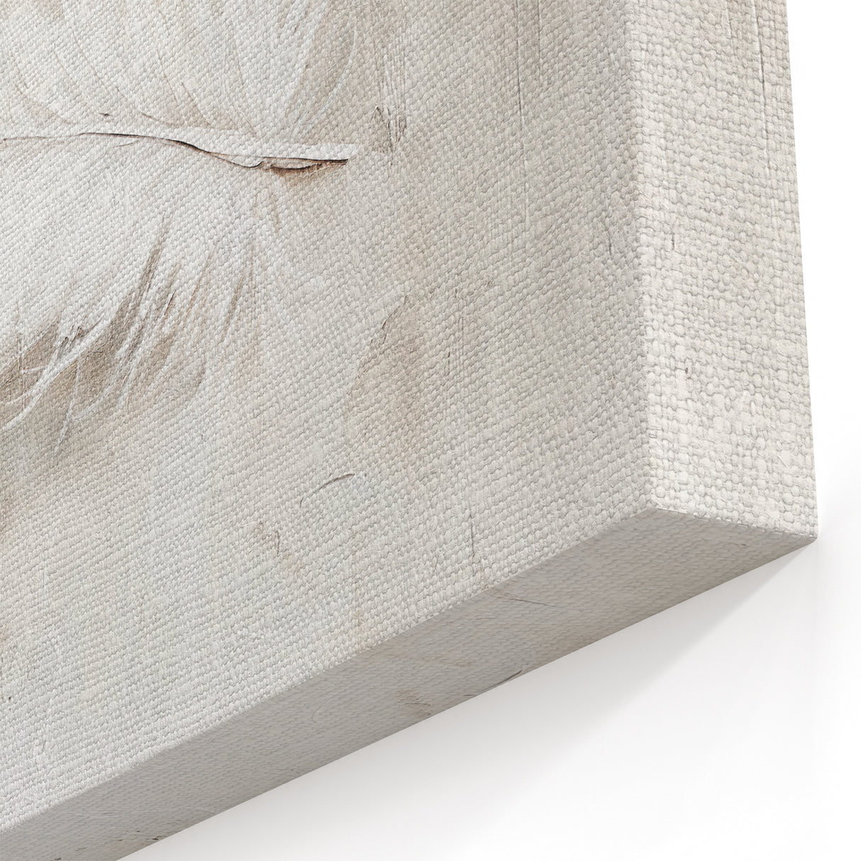 Canvas Art for Dining Area - Minimalist Feather Wall Décor