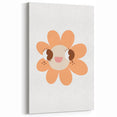 Girls Bedroom Art - Happy Daisy Kids Room Wall Decor