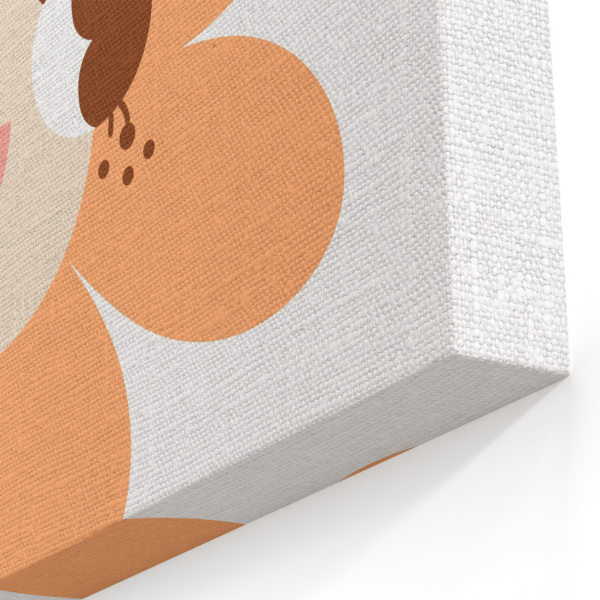 Girls Bedroom Art - Happy Daisy Kids Room Wall Decor