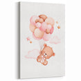 Playroom Wall Art - Floating Teddy Bear Kids Room Decor
