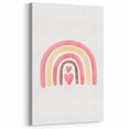 Playroom Wall Art - Heart Rainbow Kids Room Wall Decor