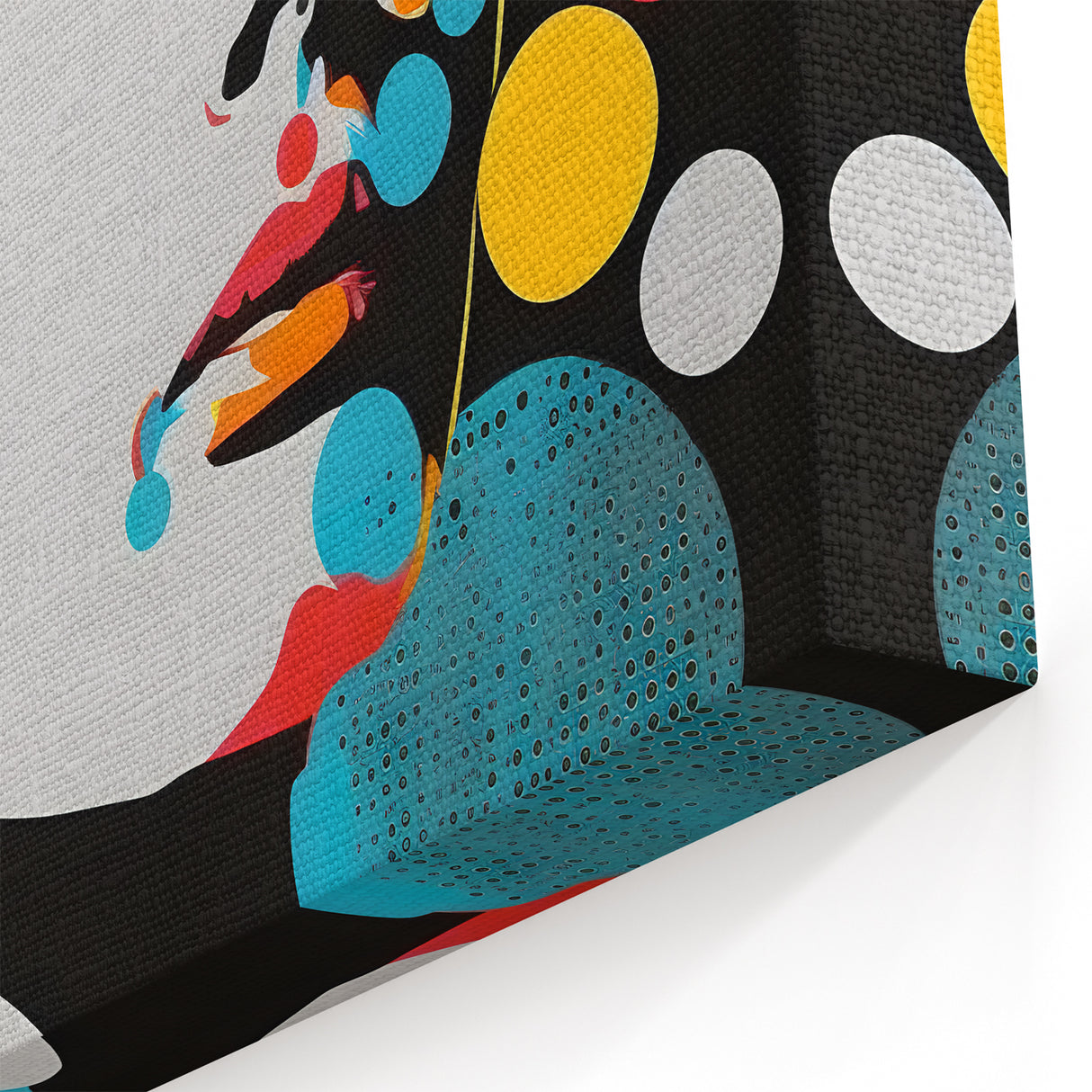 Vibrant Pop Art Wall Art – Modern Colorful Canvas Print