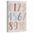 Numbers Kids Educational Wall Art – Minimalist Learning Print