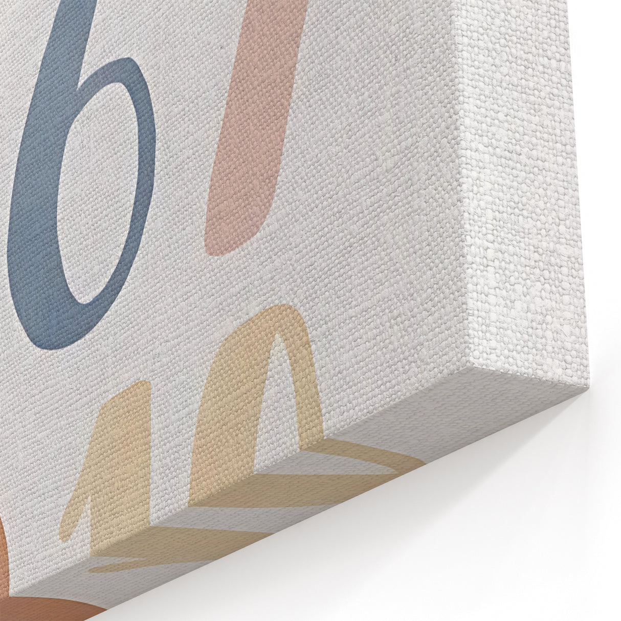 Numbers Kids Educational Wall Art – Minimalist Learning Print