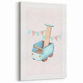 Nursery Wall Art - Wooden Walker Toy Children's Room Decor