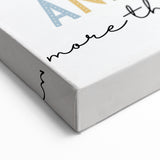 Braver Stronger Smarter Typography Art – Motivational Wall Decor