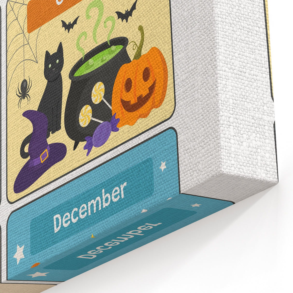 Months of the Year Learning Wall Art - Kids Educational Poster