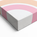 Children's Wall Decor - Soft Pastel Rainbow Nursery Art