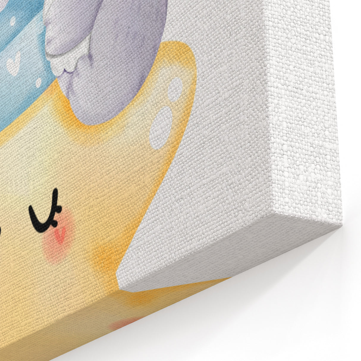 Sleeping Koala & Star Kids Room Print - Nursery Wall Art