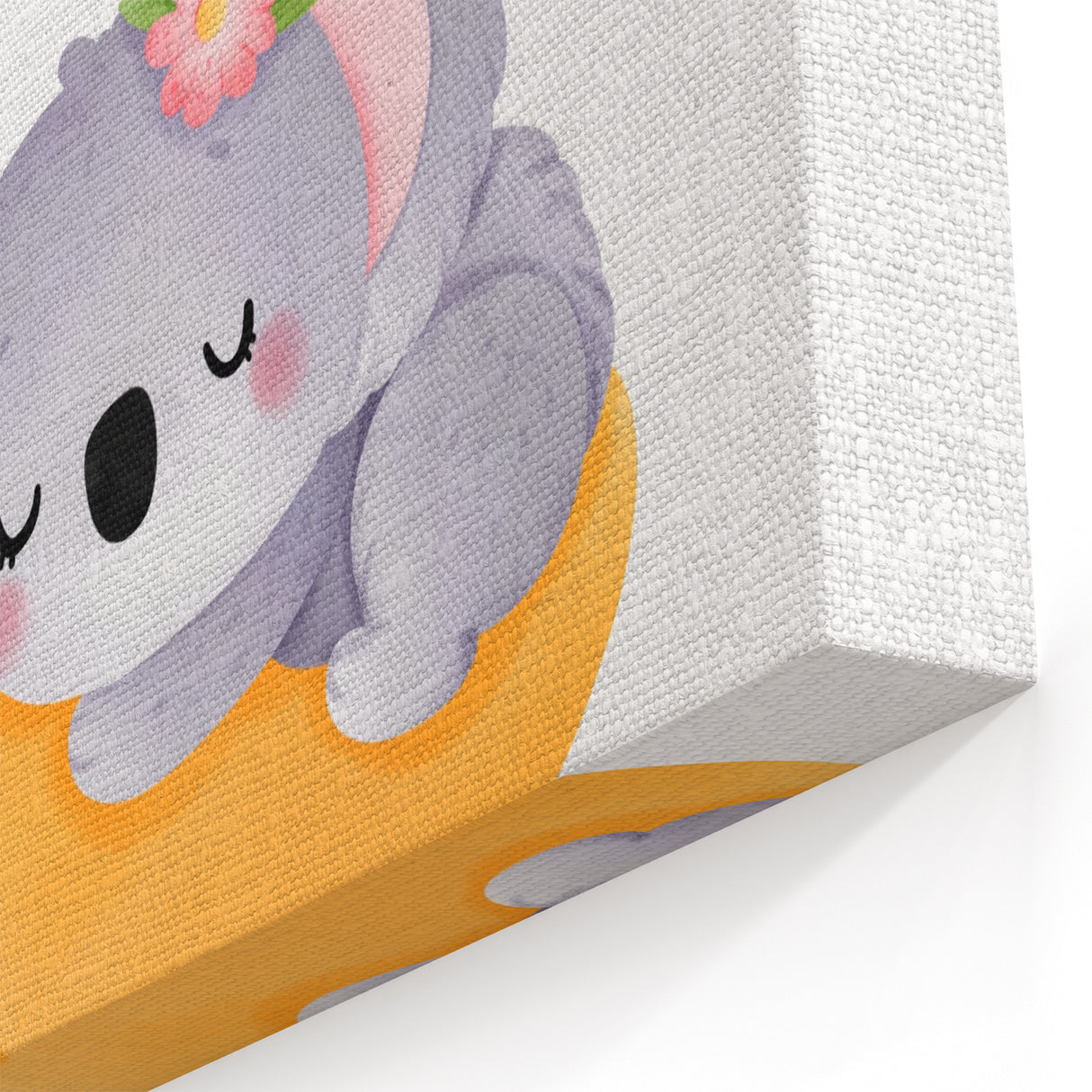 Sleeping Koala on Moon Kids Room Print - Nursery Wall Art