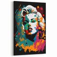 Vibrant Pop Art Wall Art – Colorful Retro Canvas Print