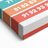 Counting to 100 Learning Wall Art - Kids Educational Number Chart
