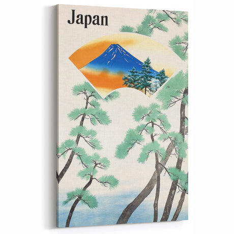 Vintage Travel Poster - Japan Landscape | Classic Japanese Art