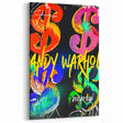 Graffiti Pop Art Wall Art – Bold Colorful Canvas Print