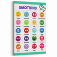 Emotions Chart - Kids Educational Wall Art Feelings Learning Print