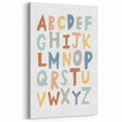 ABC Alphabet - Kids Educational Wall Art Pastel Learning Print