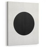 Acrylic Dining Room Artwork – Minimalist Black & White Art