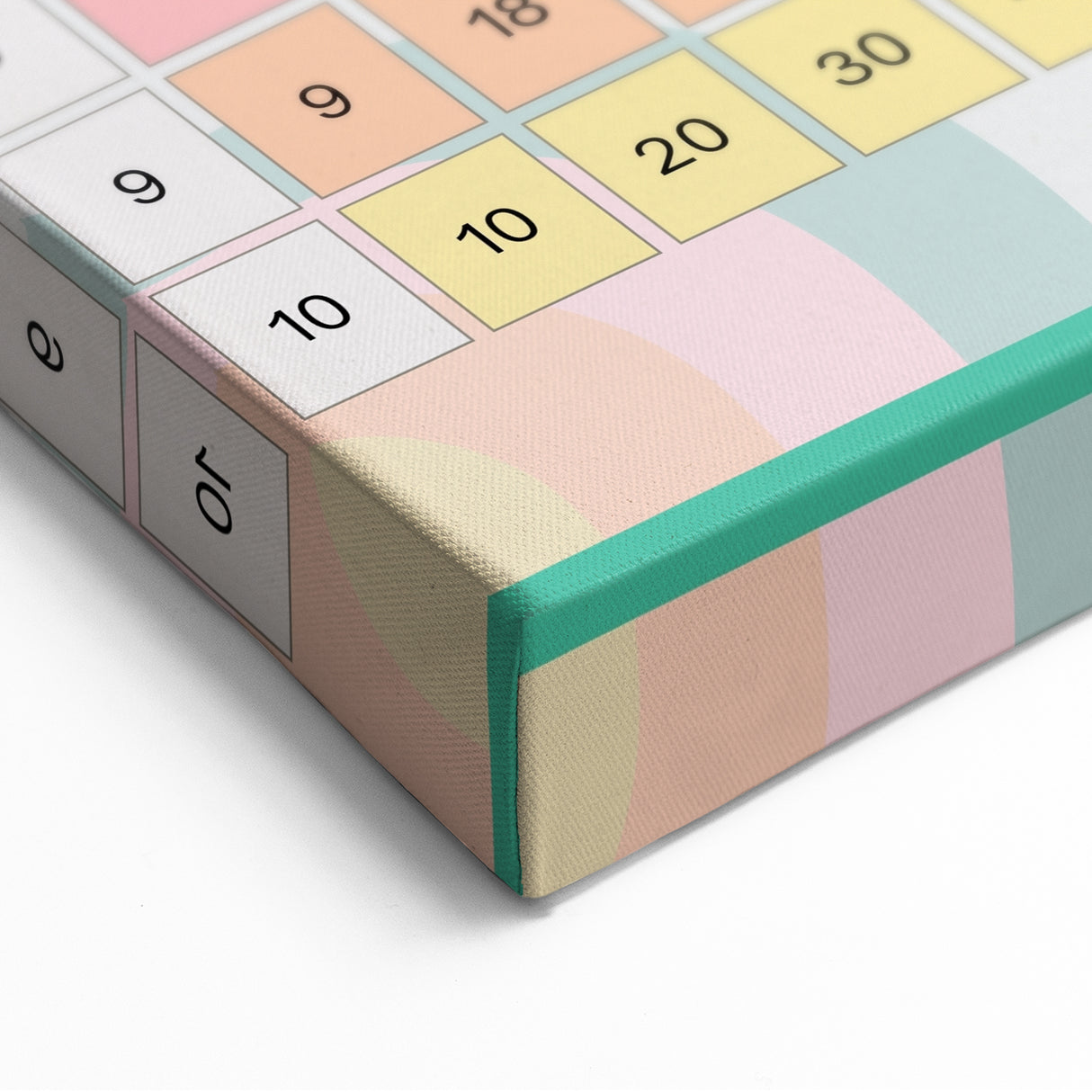 Multiplication Table - Kids Educational Wall Art Math Learning Print
