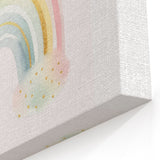Watercolor Rainbow Print for Kids Room - Girls Room Wall Art