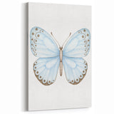 Watercolor Butterfly Print - Personalized Kids Art for Nursery