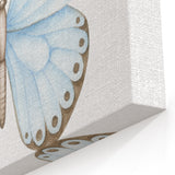 Watercolor Butterfly Print - Personalized Kids Art for Nursery