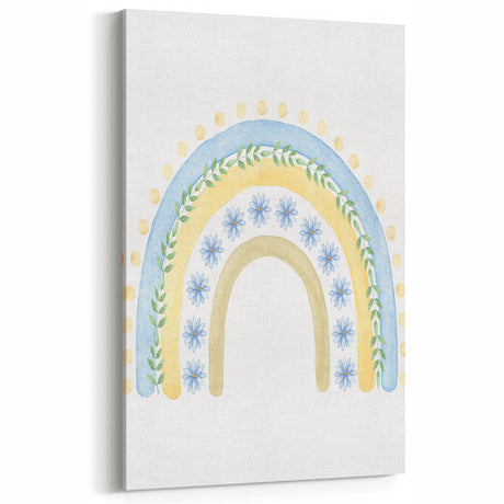 Boho Rainbow Print - Children's Wall Decor for Playroom