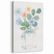 Watercolor Floral Vase Print - Girls Bedroom Art