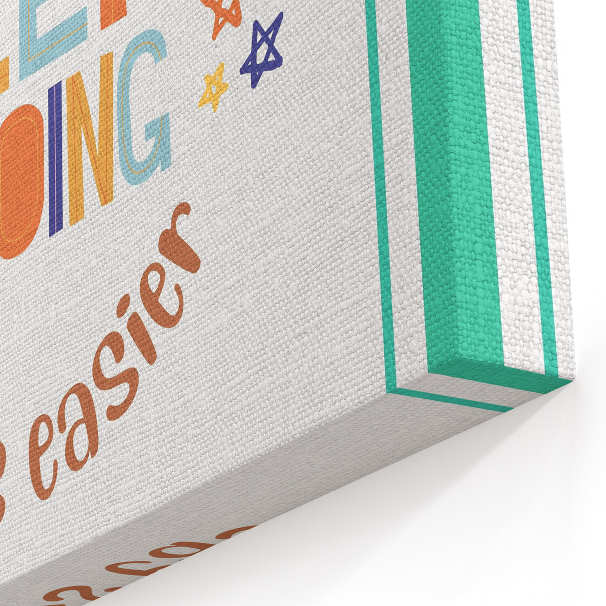 Kids' Room Educational Decor - Keep Going Motivational Print