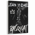 Raw Pop Art Wall Art – Jean-Michel Basquiat Graffiti Canvas Print