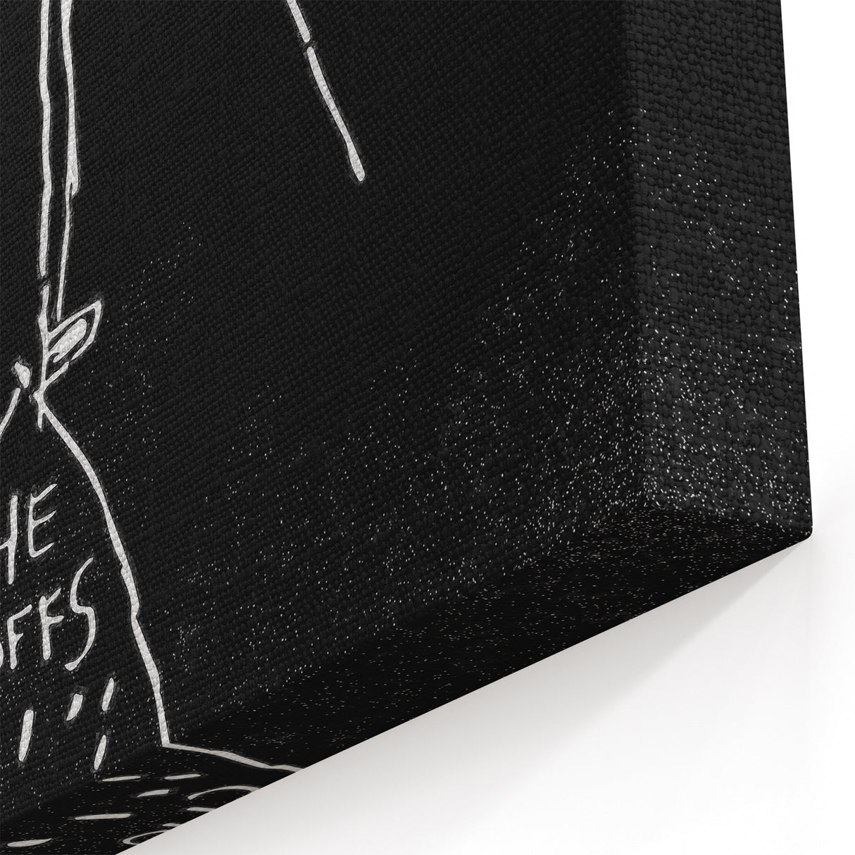 Raw Pop Art Wall Art – Jean-Michel Basquiat Graffiti Canvas Print