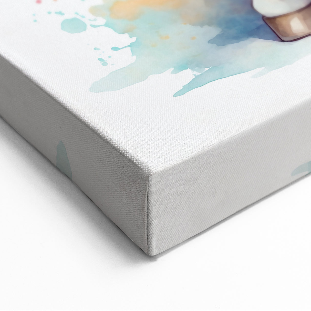 Magical Unicorn Watercolor Print - Personalized Kids Art