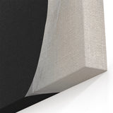 Acrylic Dining Room Artwork – Black and White Modern Abstract Art