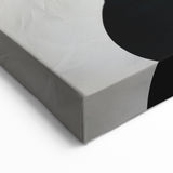 Acrylic Dining Room Artwork – Black and White Modern Abstract Art