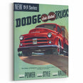 Vintage Dodge B-3 Truck Ad – Retro Car Poster for Wall Art